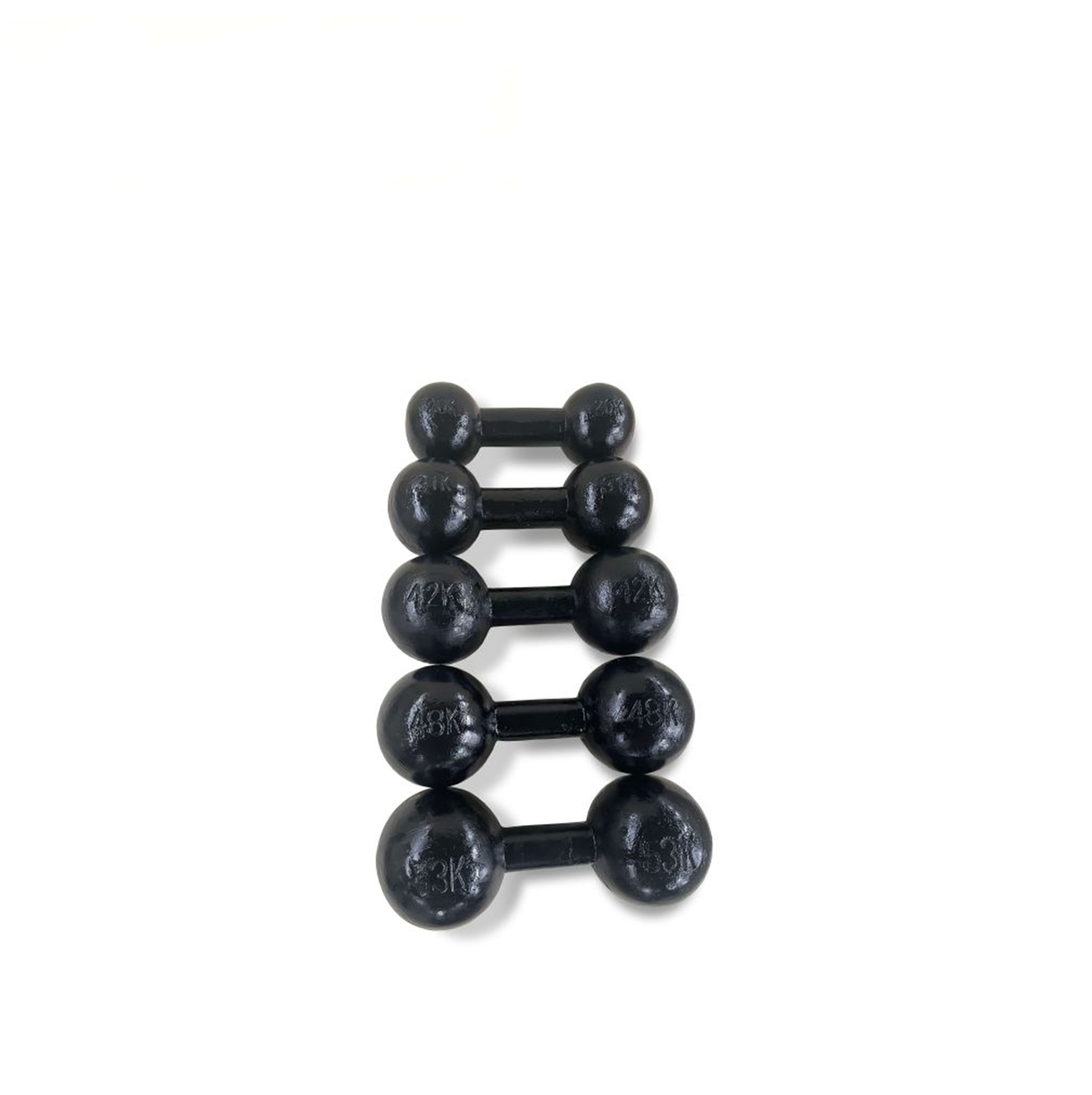 BD135 Dumbbell Set Gym Dumbbells Round Head Cast Iron Dumbbell