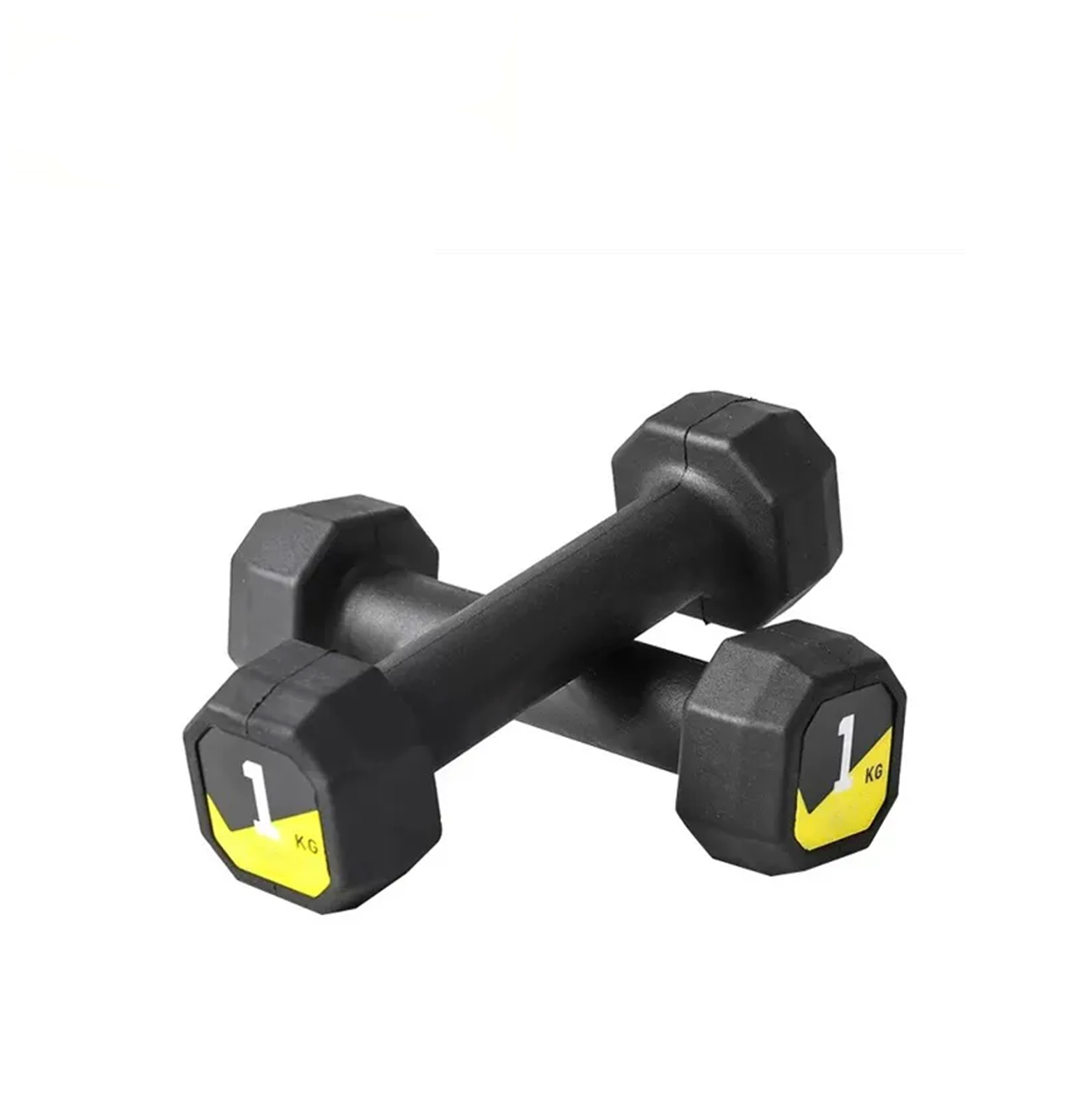 BME-E Octagonal Dumbbell | Rubber Coated | 1 to 10kg