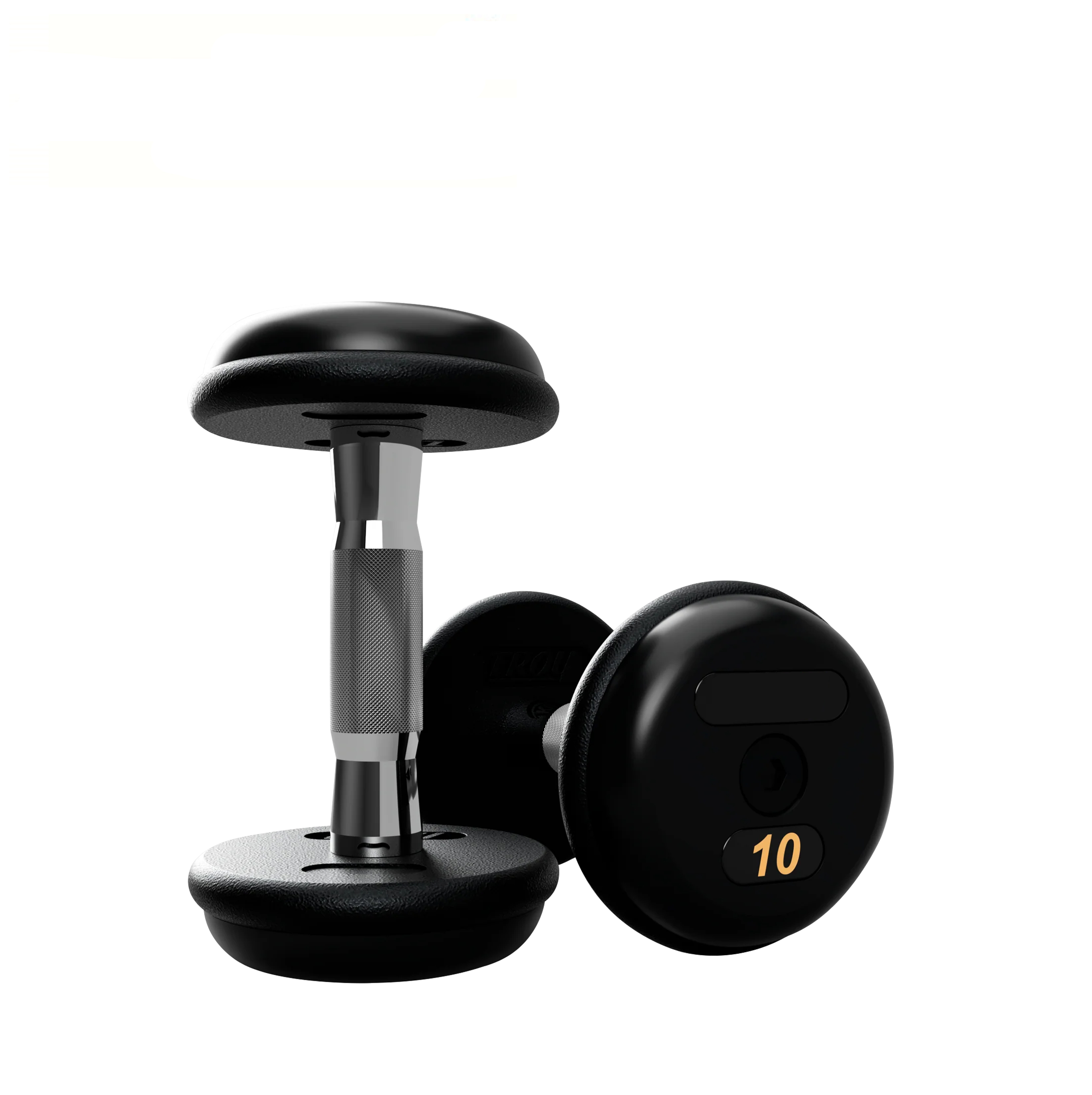 BPFD-005 Pro Style Dumbbells - Black Textured Dumbbell