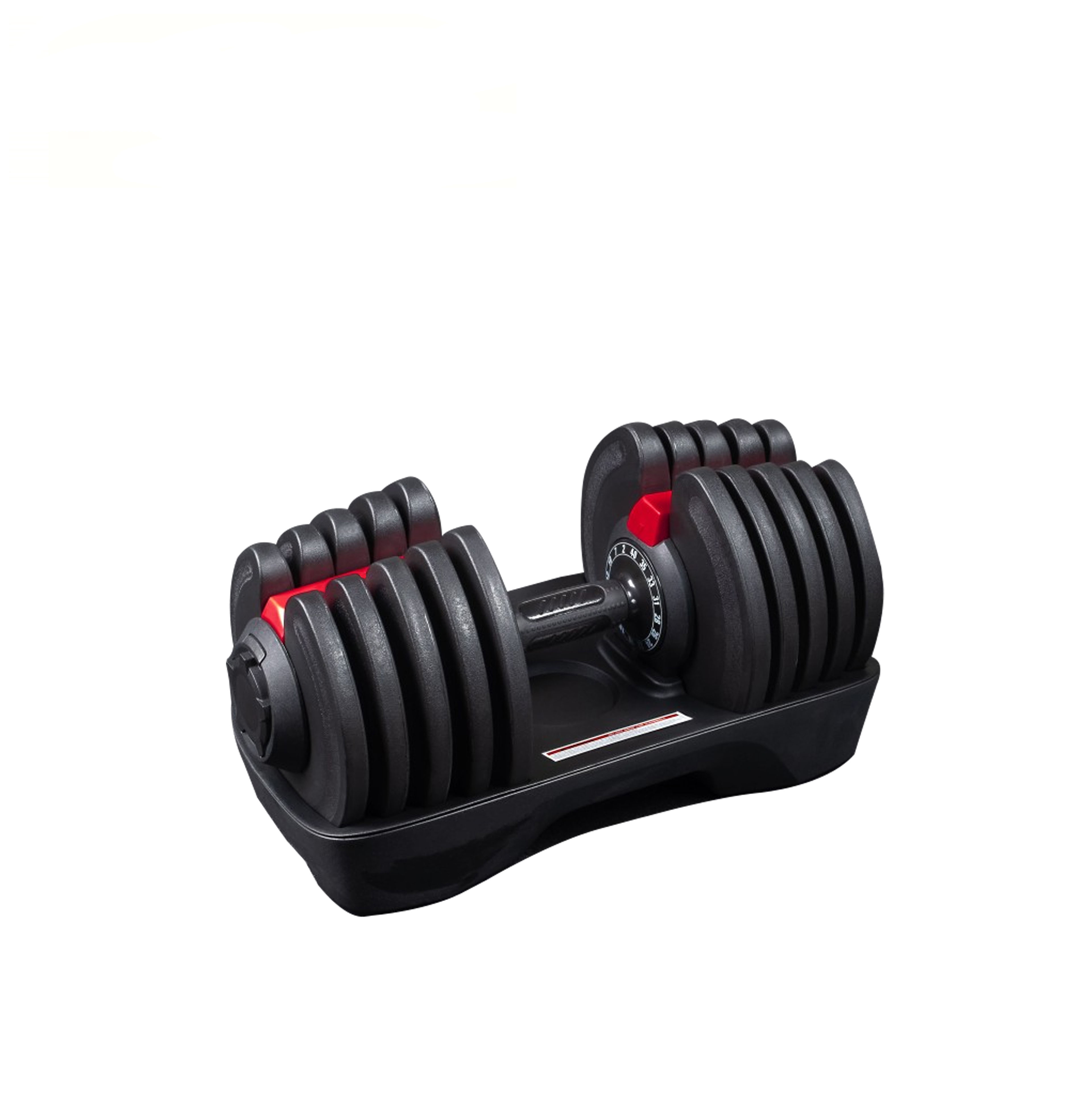 BEAD004 Elite Adjustable Dumbbells 2-40kg Black