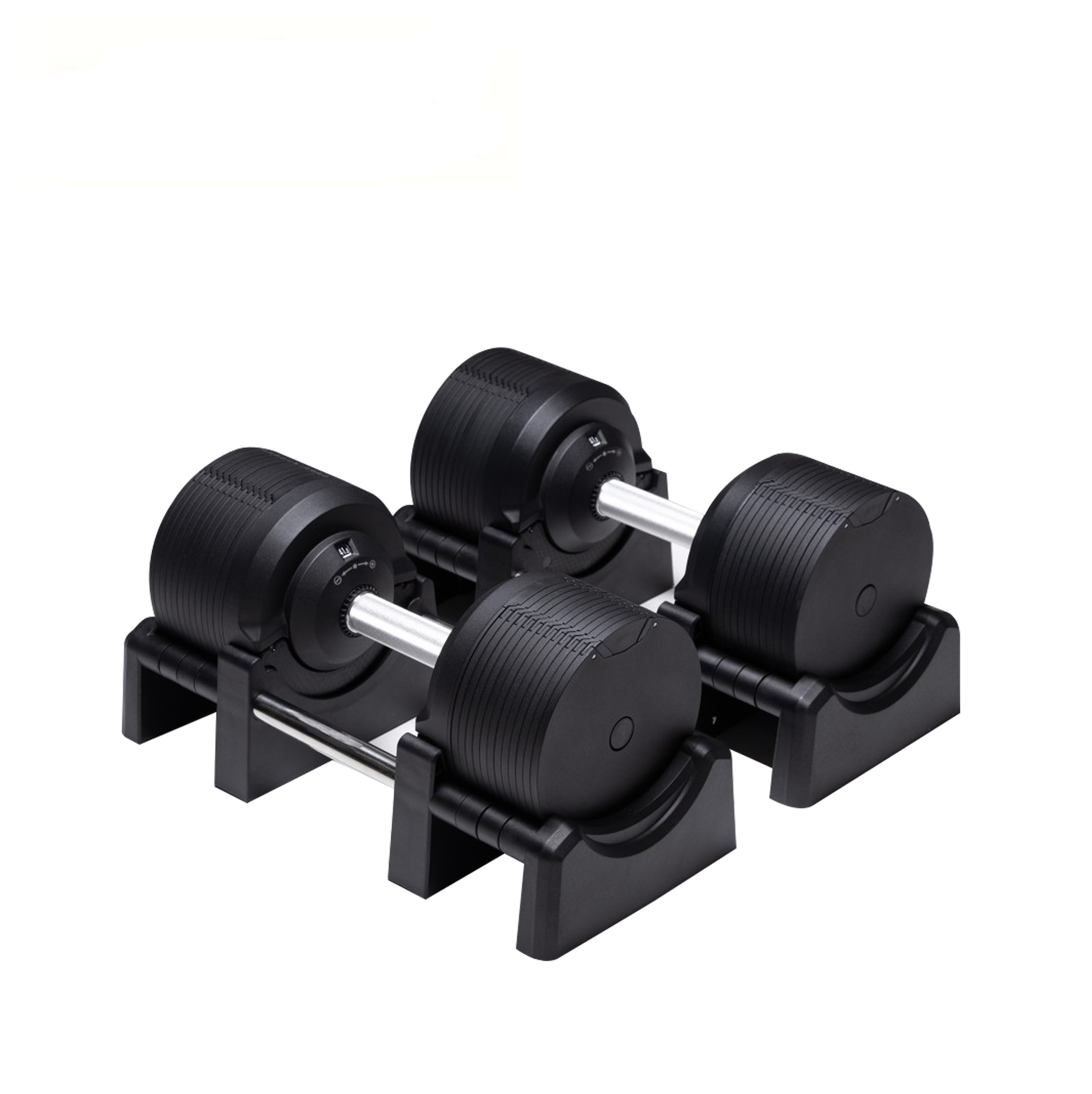 BEAD008 Matt Adjustable Dumbbells 4-41.5kg (pair)