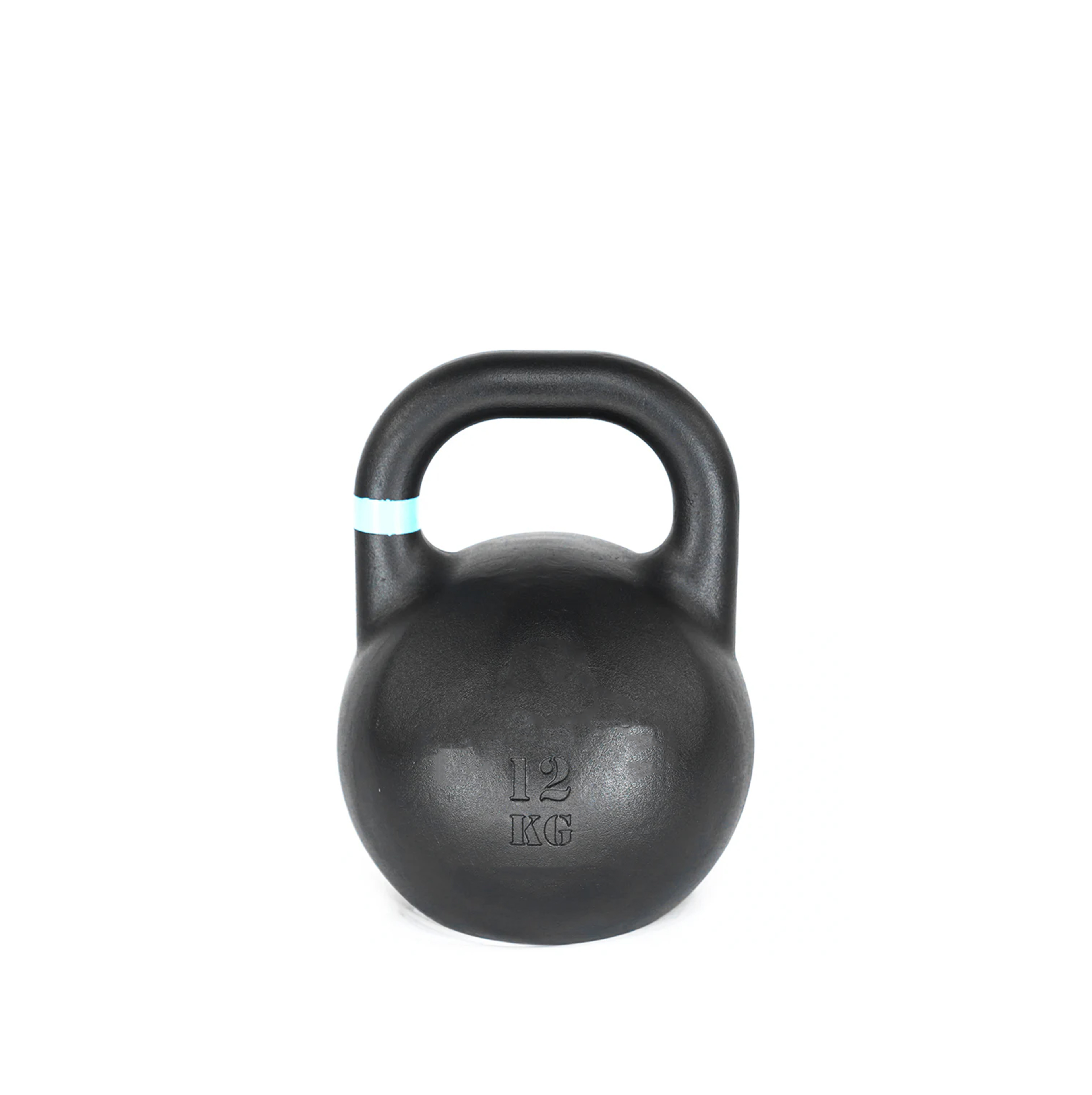 BCK840 Wholesale Gym Fitness Training Custom Logo Premium Black Powder Coated Competition Kettlebell