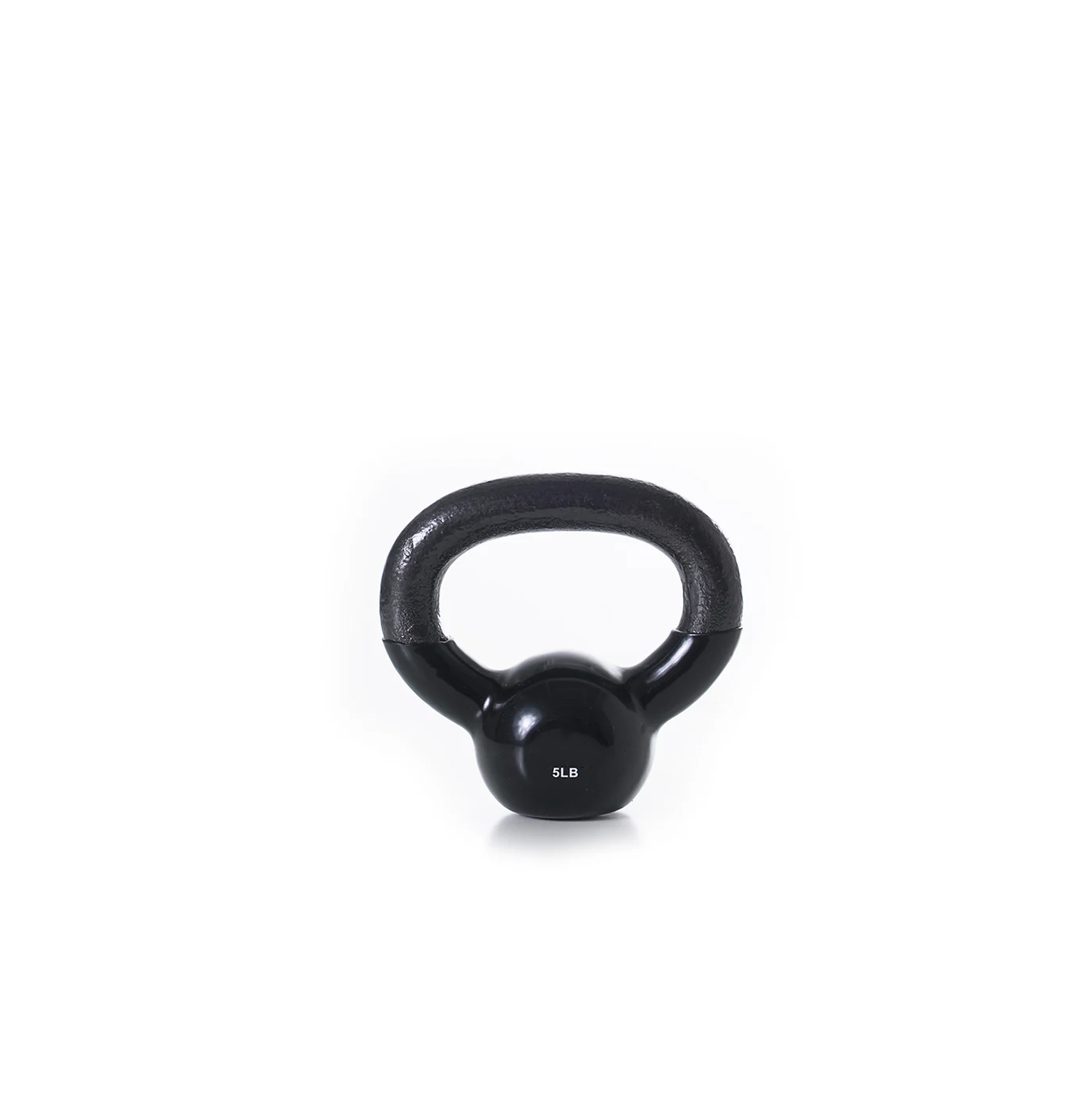 BVK001 Iron Vinyl Dipping Kettlebell 8LB Strength Training Dip Cast Iron Kettlebell Solid Cast