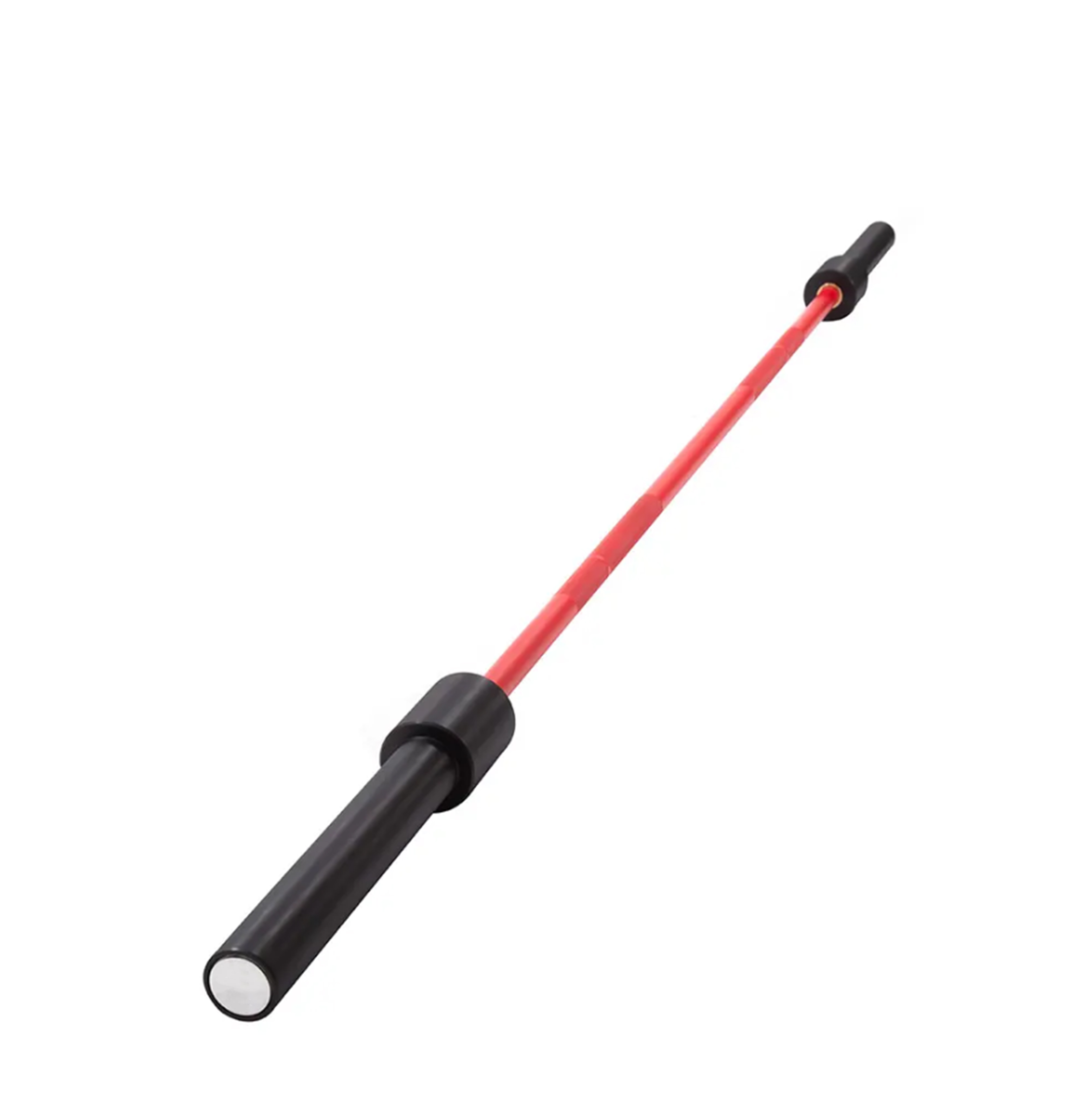 BS027 Gym Deadlifting Red High Grade Spring Steel 20kg 1500LB Max Load Weightlifting Barbell