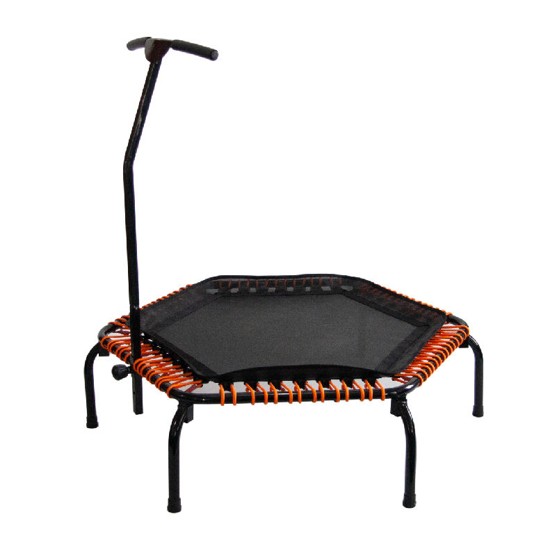 WTF017 Cheap Bodybuilding Home Exercise Indoor Gym Custom Foldable Mini Trampolin Bed Jumping Trampoline Fitness for Adults