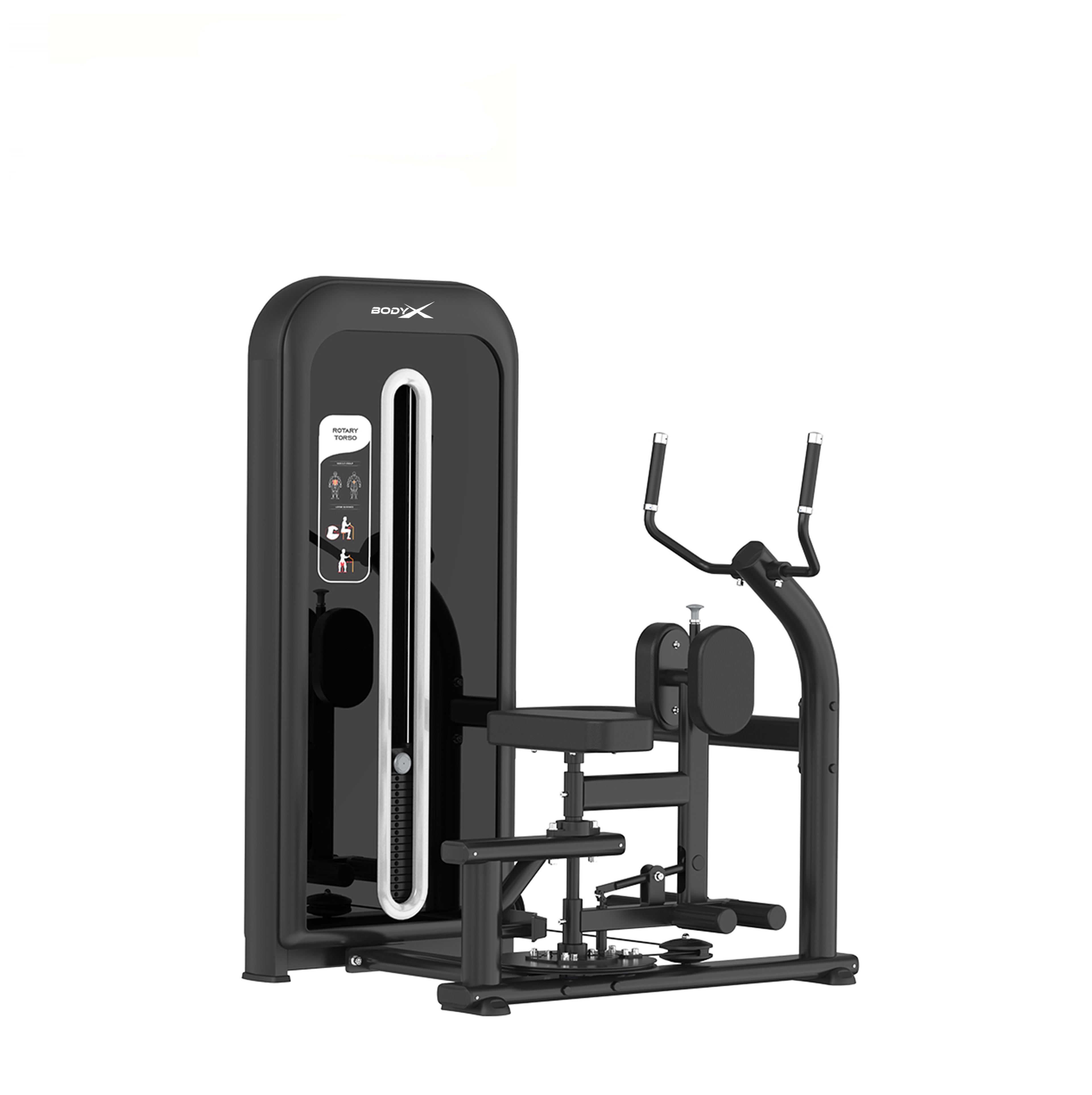 BLT-011 High Quality Commercial Steel Indoor Gym Equipment Strength Training Rotary Torso Machine