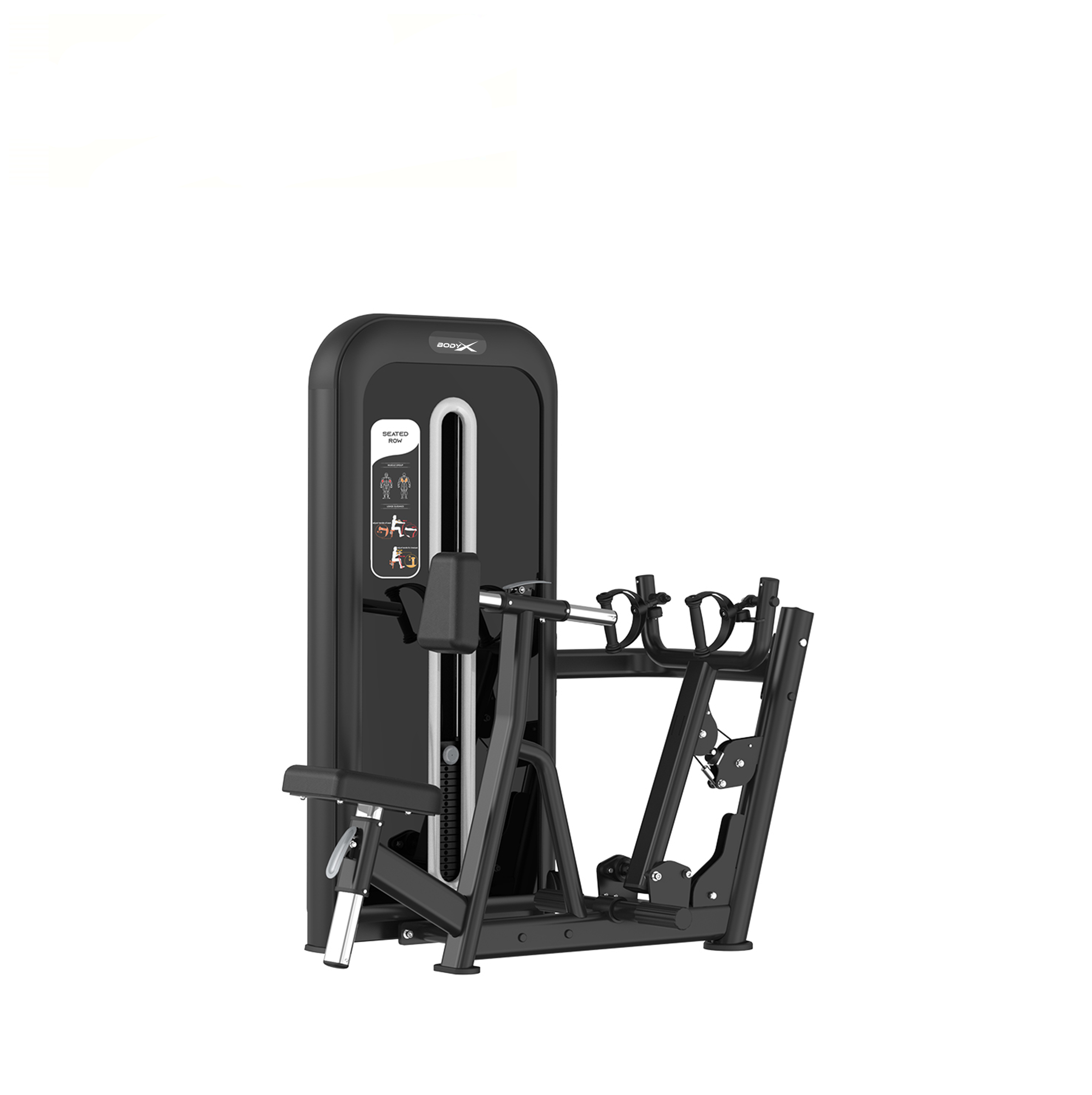 BLT-004 Bodybuilding Gym Equipment Factory Direct Wholesale Commercial Use Steel Seated Row for Back & Chest Exercises