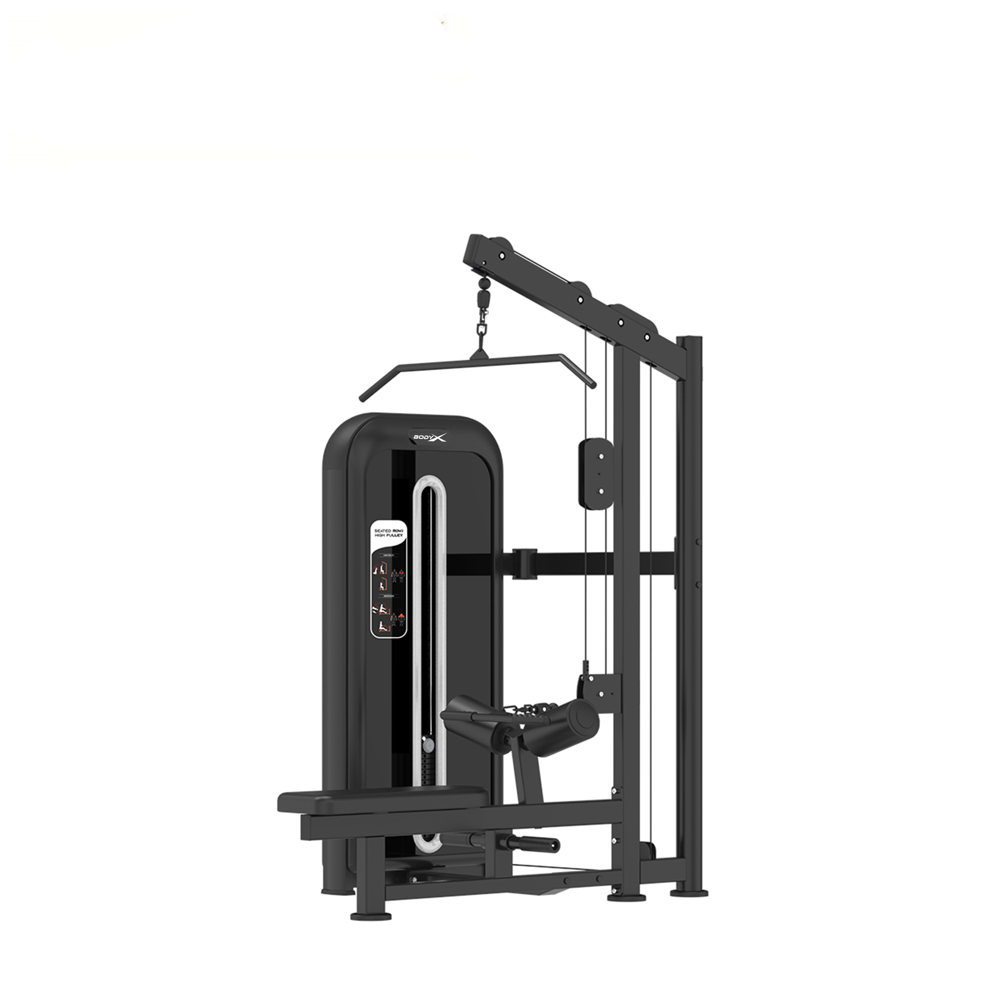 BBLT-12  High Pulley/Row Machine