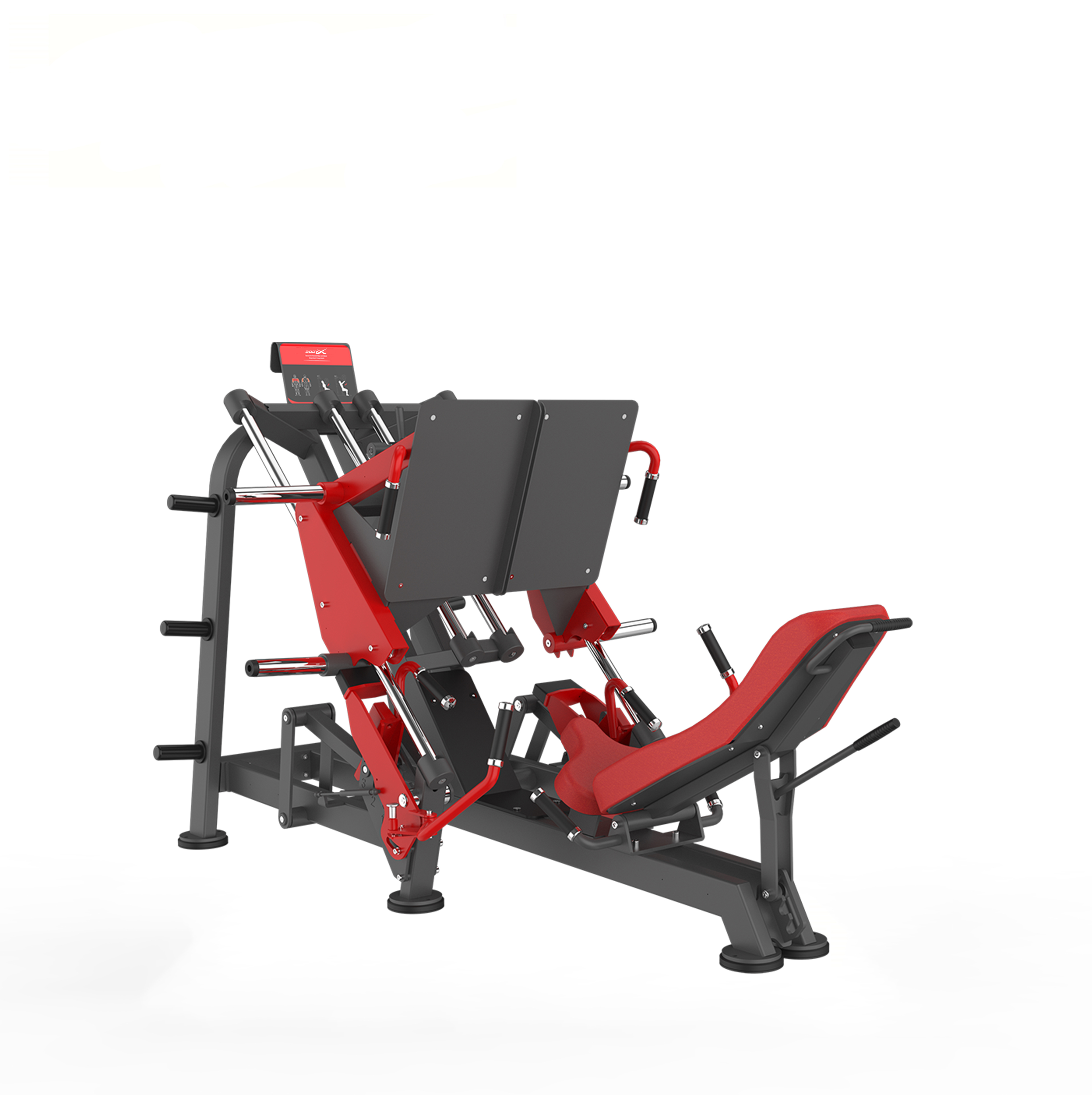 BPT-015A Commercial Steel Leg Pressure Machine Chest Back Fitness Function 45-degree Adjustable Design