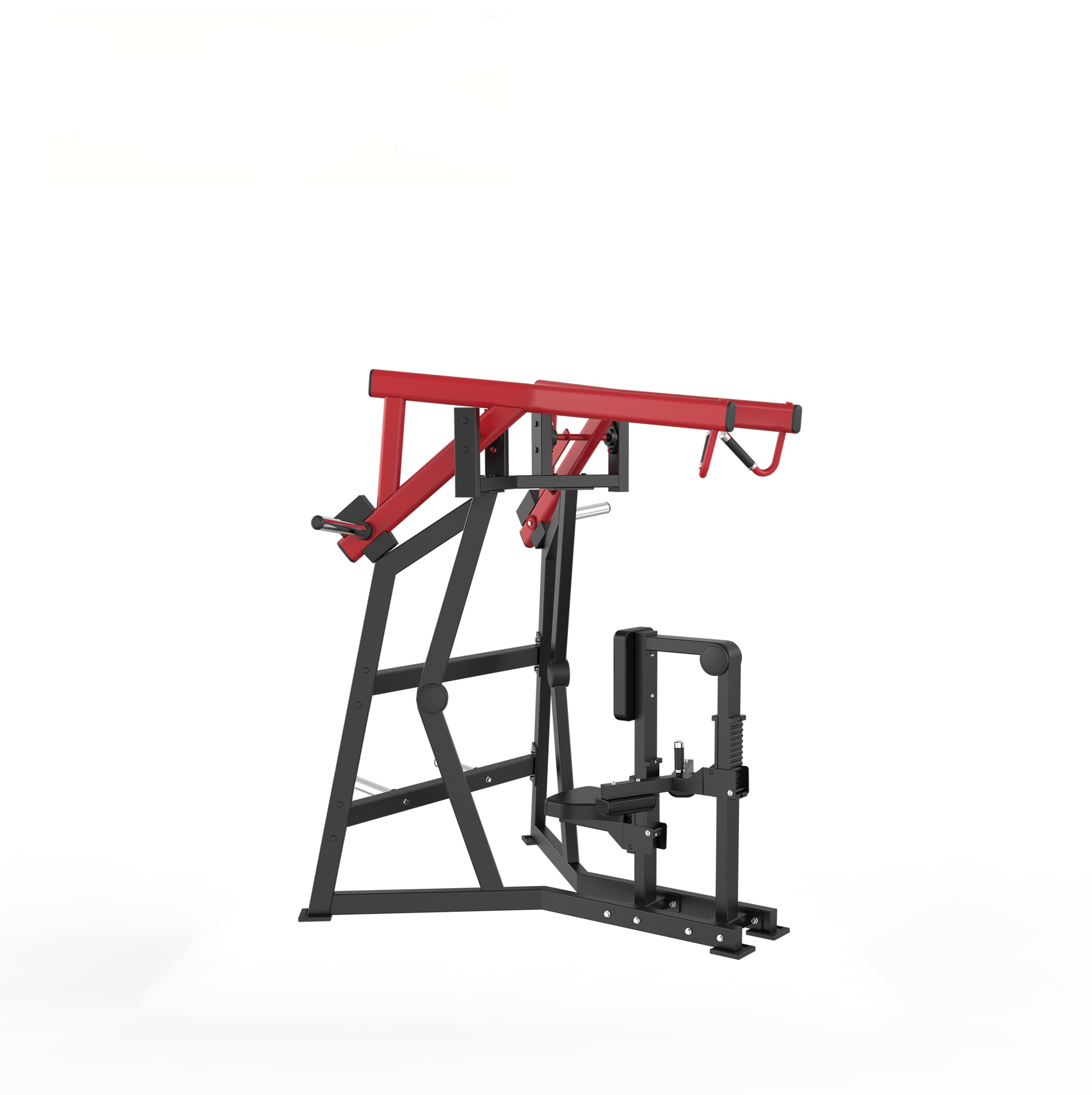 BXVD-16 Factory Strength Training Equipment Plate Loaded Gym Fitness Machine Lateral Front Lat Pulldown